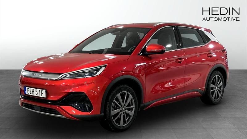 Röd Begagnad 2022 BYD Atto 3 Design SUV | 289 900 kr (Marknadspris) - Bild 1/4