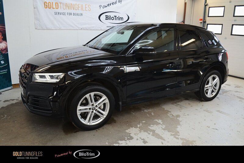 Svart Begagnad 2017 Audi Q5 S-Line SUV | 289 900 kr (Marknadspris) - Bild 1/4