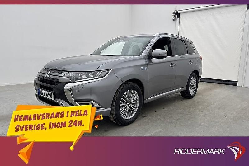 Begagnad Mitsubishi Outlander P-HEV 135 HK (99 kW) 2019 Grå SUV