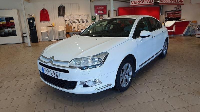 Vit Begagnad 2014 Citroën C5 Sedan | 57 000 kr (Marknadspris) - Bild 1/4
