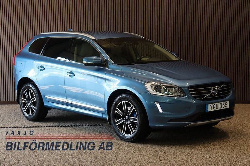 Blå Begagnad 2016 Volvo XC60 Standard SUV | 229 000 kr (Bra pris) - Bild 1/4