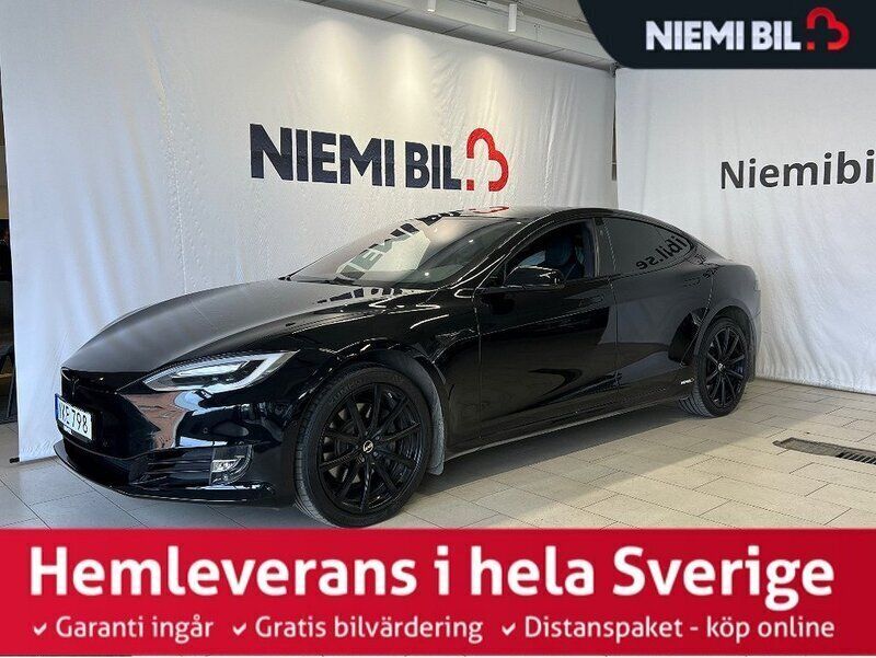 Svart Begagnad 2017 Tesla Model S Sedan | 349 800 kr (Marknadspris) - Bild 1/3