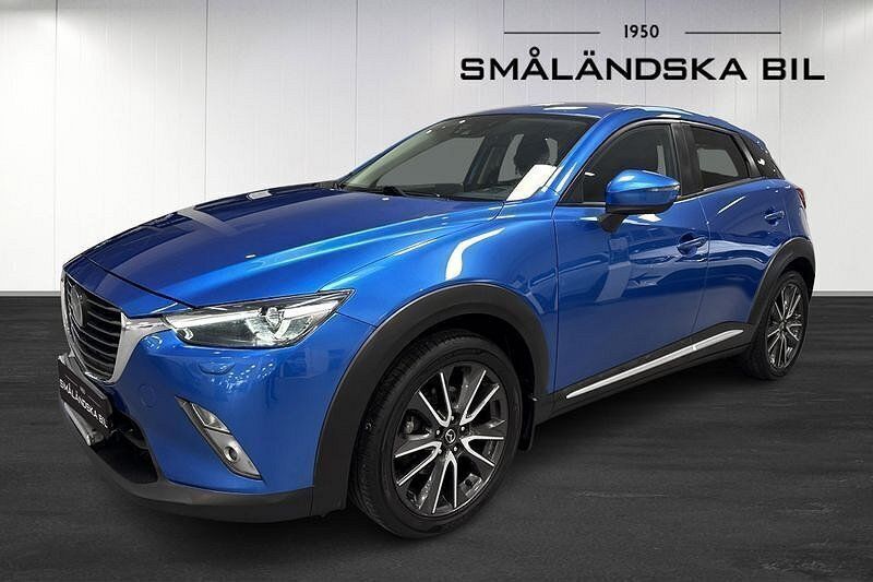Blå Begagnad 2015 Mazda CX-3 SUV | 139 000 kr (Lite dyr) - Bild 1/4