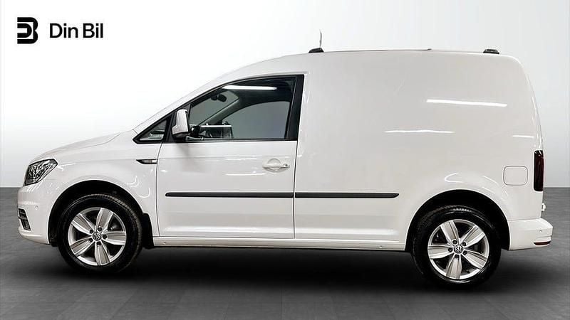 Begagnad VW Caddy 131 HK (96 kW) 2020 Vit Minibuss