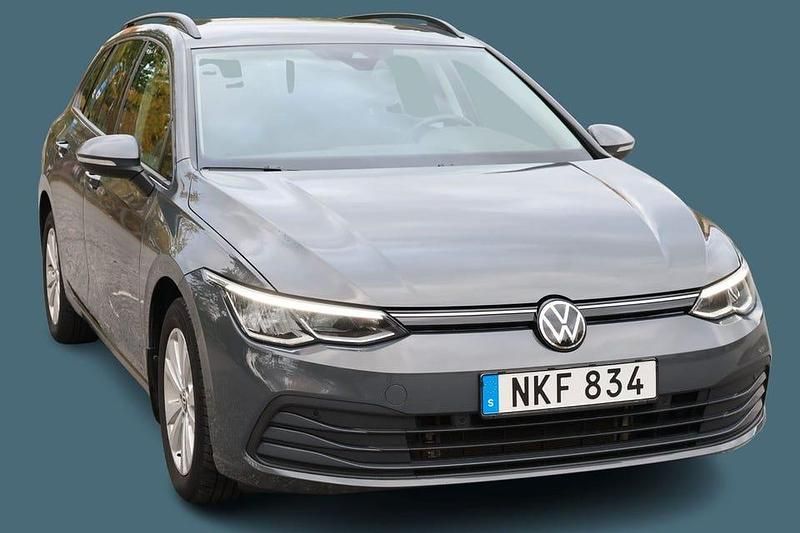 Begagnad VW Golf VIII 131 HK (96 kW) 2022 Mörkgrå (gråmetallic) Kombi