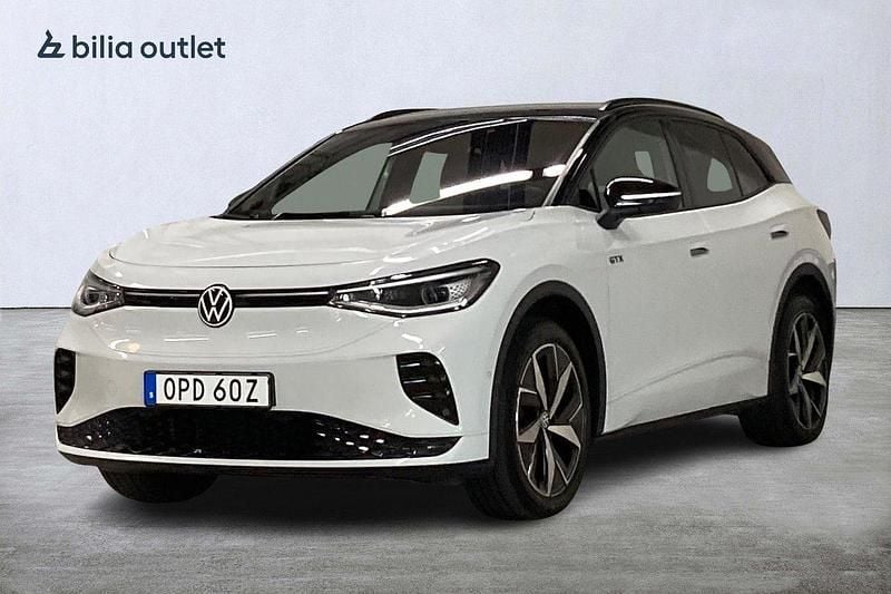Vit Begagnad 2023 VW ID.4 GTX SUV | 389 900 kr (Superpris) - Bild 1/3