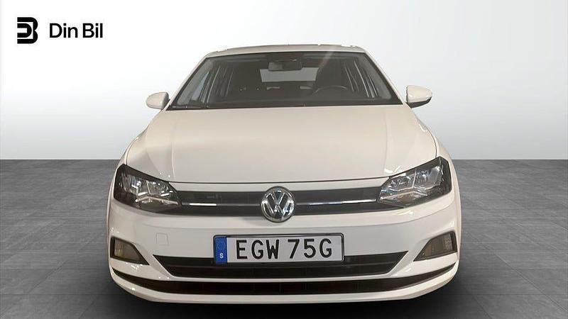 Begagnad VW Polo 95 HK (69 kW) 2019 Vit Halvkombi