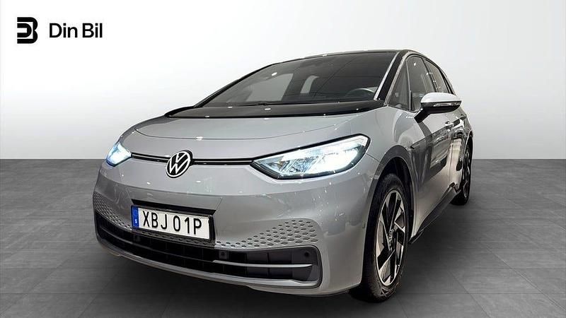 Begagnad VW ID.3 Pro Performance 150 kW (204 HK) 2023 Grå Halvkombi