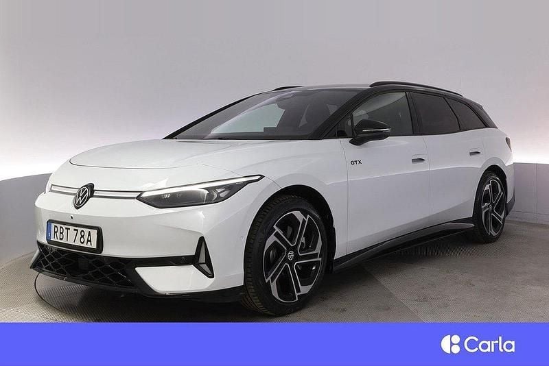 Vit Begagnad 2025 VW ID.7 GTX Sedan | 599 900 kr (Superpris) - Bild 1/3