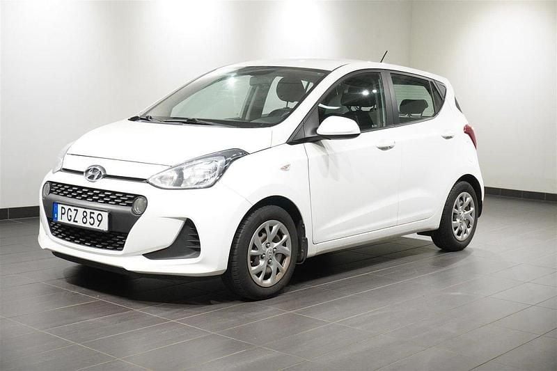 Vit Begagnad 2017 Hyundai i10 Comfort Halvkombi | 84 900 kr (Marknadspris) - Bild 1/2