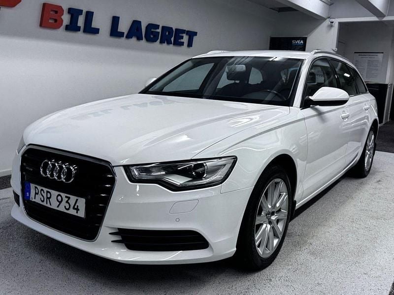 Vit Begagnad 2014 Audi A6 Kombi | 109 900 kr (Bra pris) - Bild 1/4