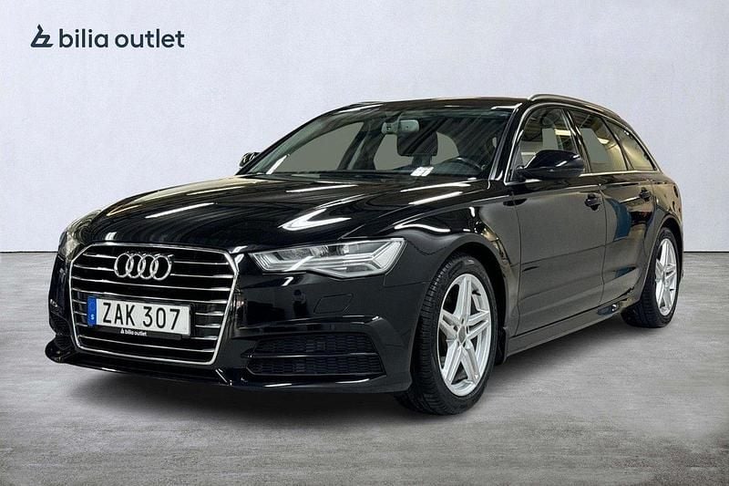Svart Begagnad 2017 Audi A6 Ambition Kombi | 199 900 kr (Lite dyr) - Bild 1/4