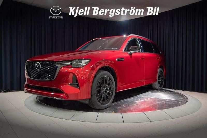 Begagnad Mazda CX-80 Homura-Line 327 HK (240 kW) 2024 Röd metallic SUV