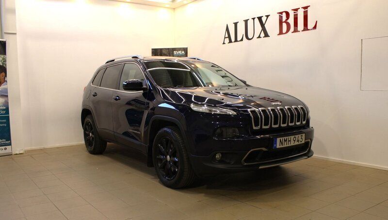 Blå Begagnad 2014 Jeep Cherokee SUV | 159 900 kr (Marknadspris) - Bild 1/4
