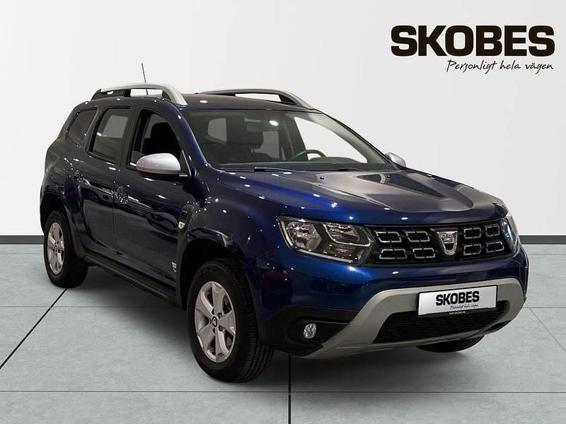 Blå Begagnad 2018 Dacia Duster Comfort SUV | 179 000 kr (Marknadspris) - Bild 1/3