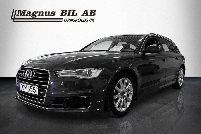Grå Begagnad 2015 Audi A6 Sport Kombi | 219 900 kr (Marknadspris) - Bild 1/4