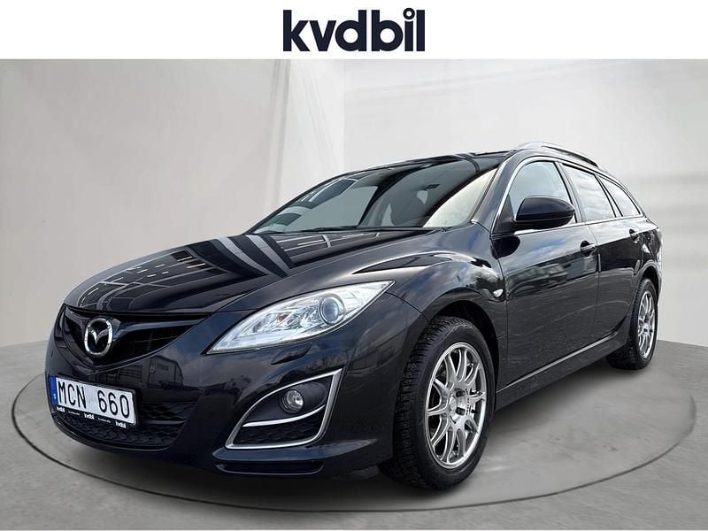 Svart Begagnad 2011 Mazda 6 Inclusive Kombi | 54 000 kr (Marknadspris) - Bild 1/3