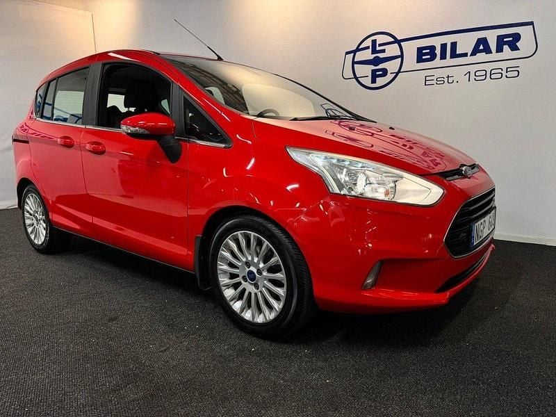 Röd Begagnad 2013 Ford B-MAX Minibuss | 109 000 kr (Dyr) - Bild 1/4
