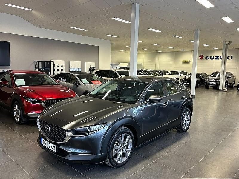Grå Begagnad 2020 Mazda CX-30 Sky SUV | 219 900 kr (Marknadspris) - Bild 1/4
