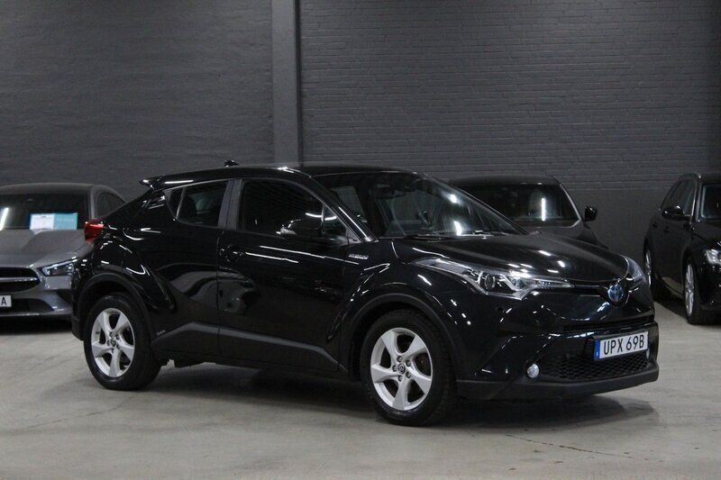 Svart Begagnad 2019 Toyota C-HR Active SUV | 169 900 kr (Bra pris) - Bild 1/4