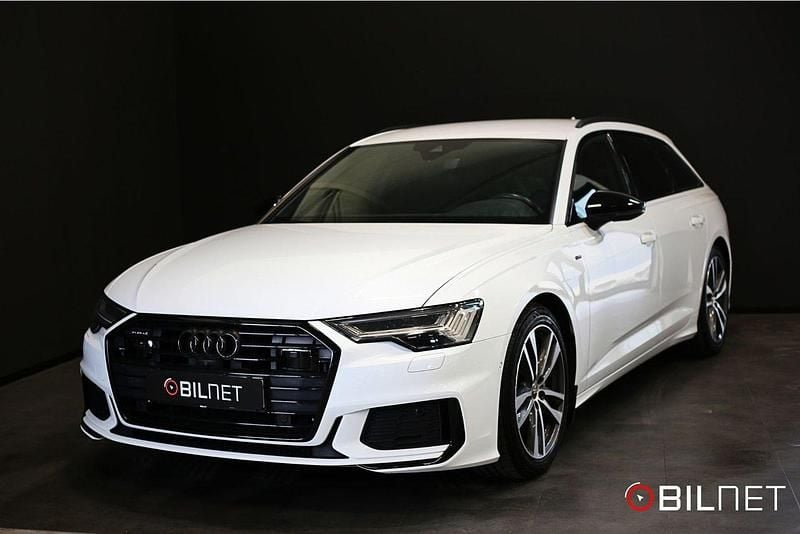 Vit Begagnad 2019 Audi A6 S-Line Kombi | 399 900 kr (Dyr) - Bild 1/4