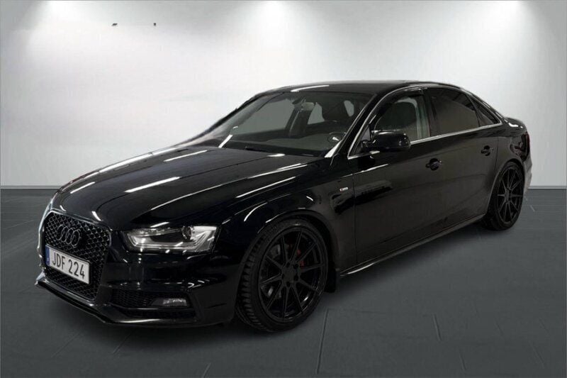 Svart Begagnad 2015 Audi A4 S-Line Sedan | 165 000 kr (Bra pris) - Bild 1/4