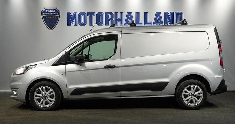 Grå Begagnad 2021 Ford Transit Pickup | 209 900 kr (Bra pris) - Bild 1/4