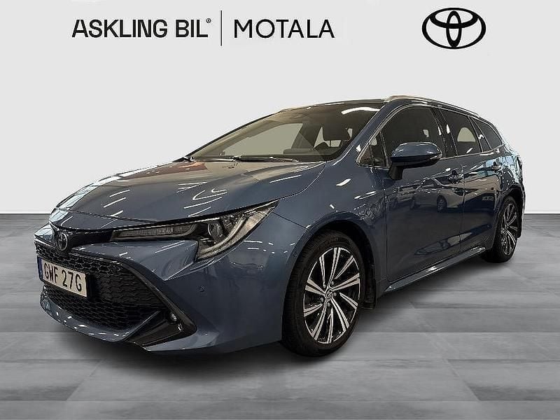 Blå Begagnad 2022 Toyota Corolla Style Kombi | 259 000 kr (Lite dyr) - Bild 1/3