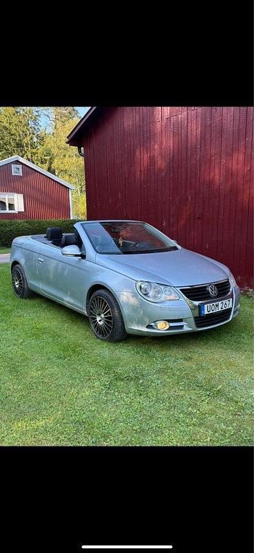 Silver Begagnad 2007 VW Eos Cab | 72 000 kr (Lite dyr) - Bild 1/4