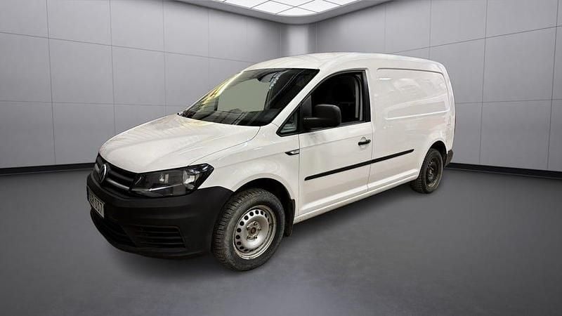 Vit Begagnad 2017 VW Caddy Maxi Minibuss | 104 900 kr (Marknadspris) - Bild 1/4