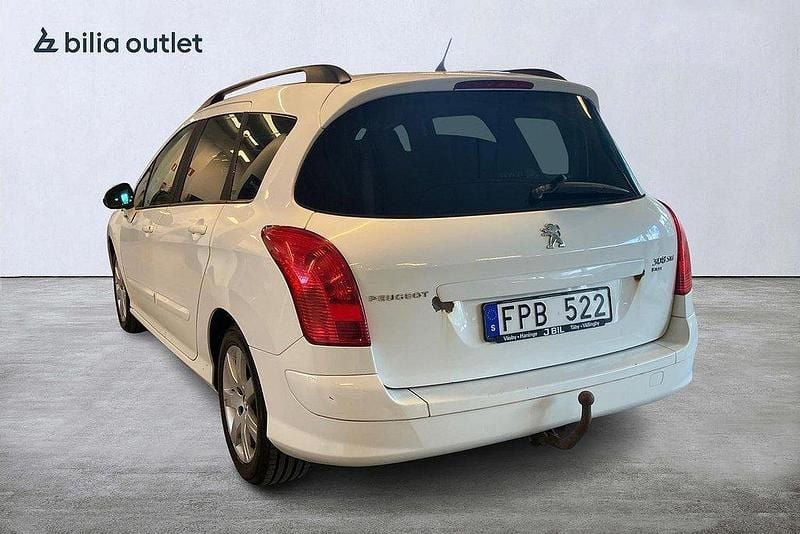 Begagnad Peugeot 308 SW 2011 Vit Kombi