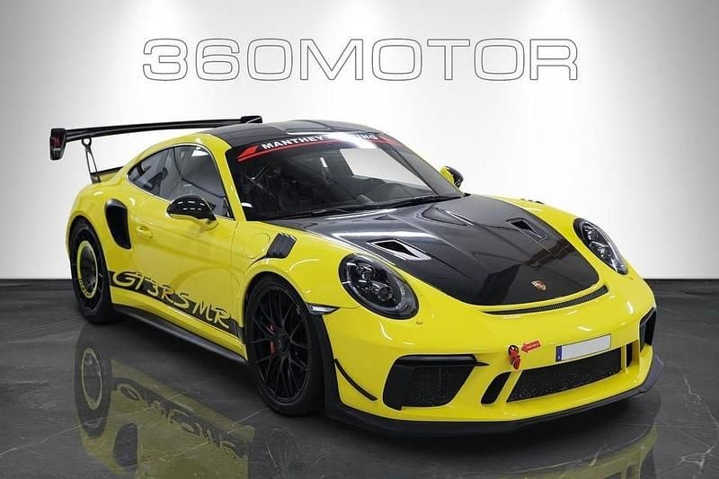Begagnad Porsche 911 GT3 RS 520 HK (382 kW) 2019 Gul Sportkupé
