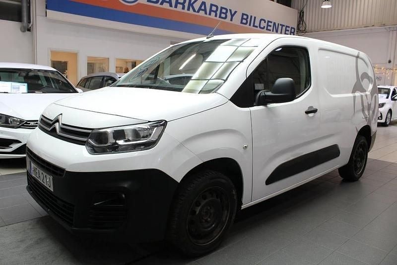 Vit Begagnad 2020 Citroën Berlingo Minibuss | 74 900 kr (Marknadspris) - Bild 1/4
