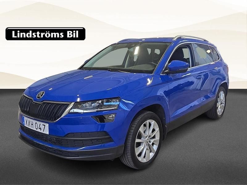 Blå Begagnad 2019 Skoda Karoq SUV | 194 900 kr - Bild 1/3