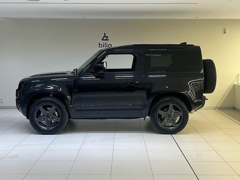 Ny Land Rover Defender 2026 Svart Halvkombi