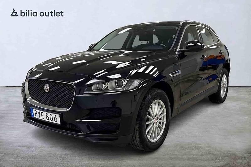 Svart Begagnad 2018 Jaguar F-Pace SUV | 228 900 kr (Lite dyr) - Bild 1/1