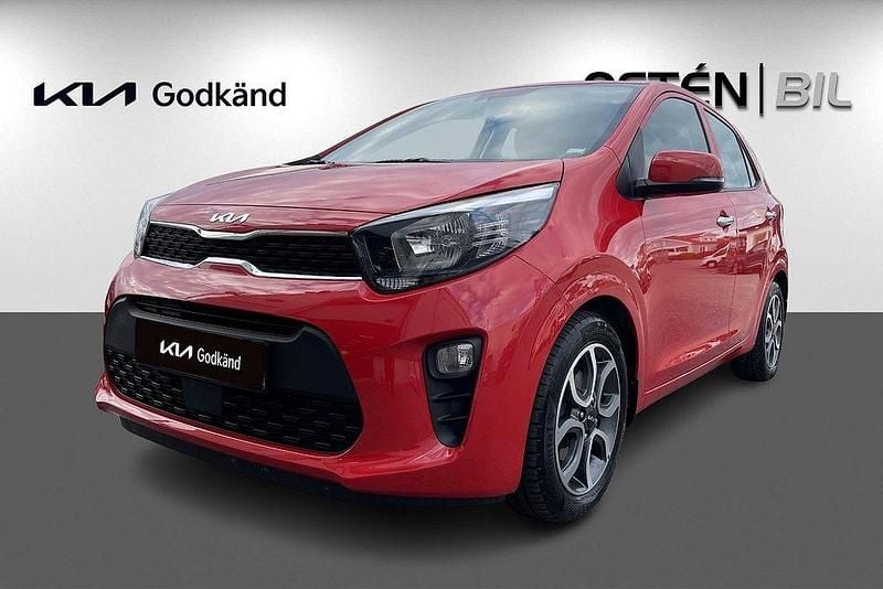 Röd Begagnad 2022 Kia Picanto Advance Halvkombi | 149 900 kr (Marknadspris) - Bild 1/3