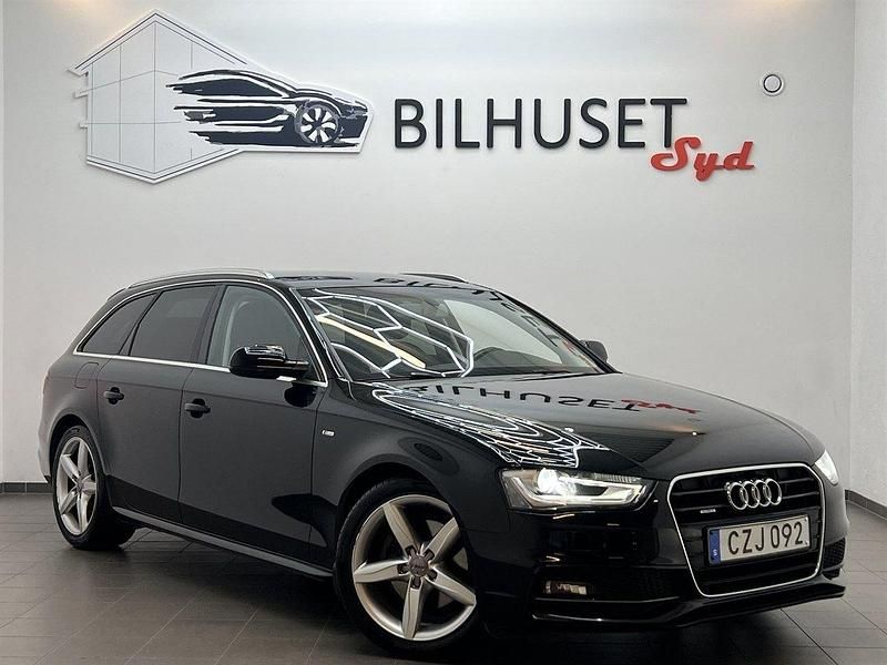 Svart Begagnad 2015 Audi A4 Sport Kombi | 138 500 kr (Marknadspris) - Bild 1/4