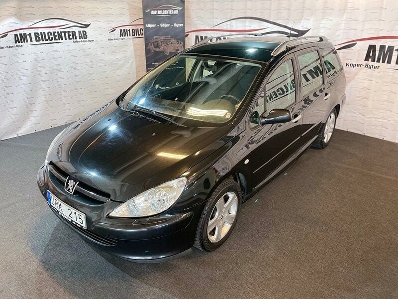 Begagnad Peugeot 307 136 HK (100 kW) 2003 Svart Kombi