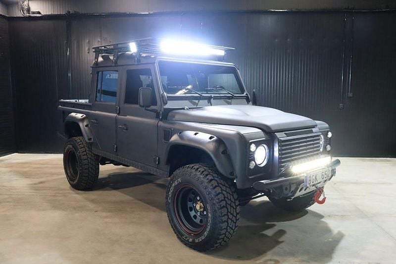 Begagnad Land Rover Defender SE 123 HK (90 kW) 2008 Svart SUV
