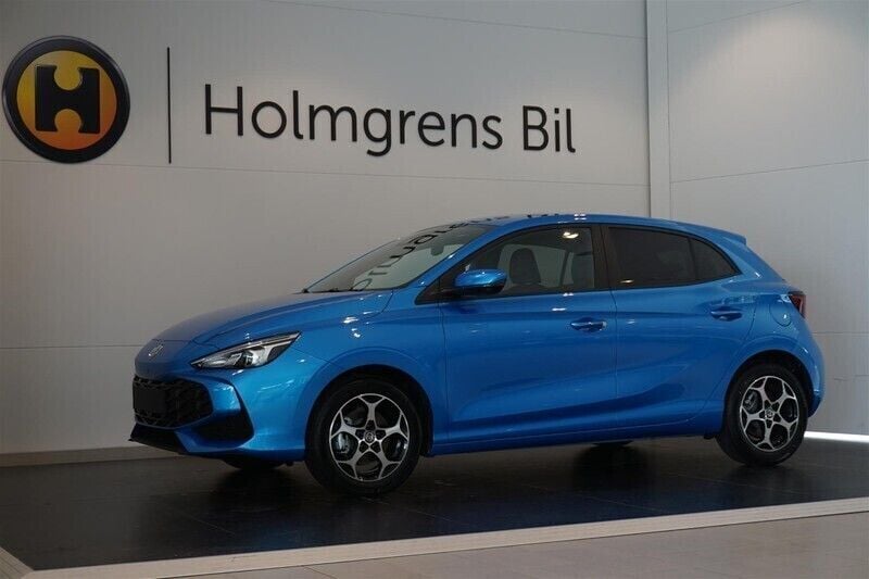Begagnad MG MG3 102 HK (75 kW) 2024 Blå/lila Halvkombi