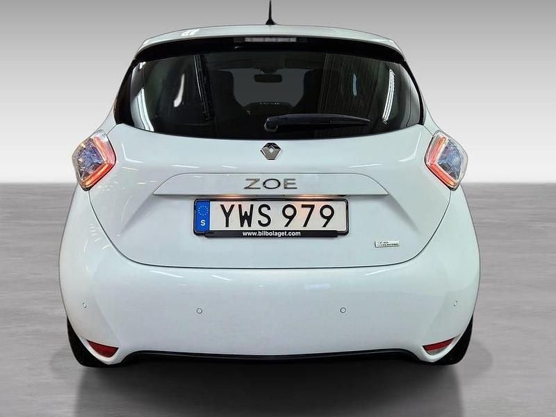 Begagnad Renault Zoe Intens 80 kW (109 HK) 2019 Vit Halvkombi