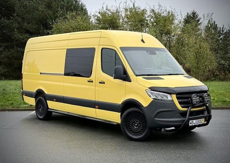 Gul Begagnad 2021 Mercedes Sprinter SE Van | 539 700 kr - Bild 1/4