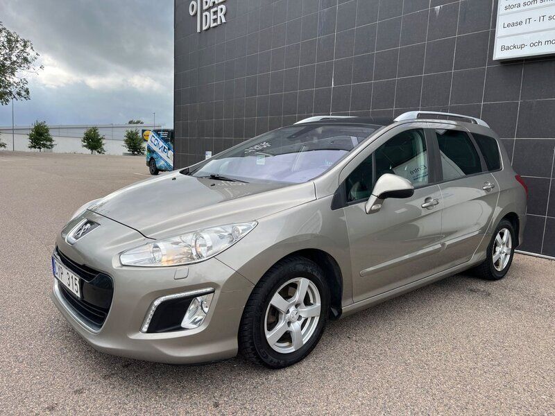 Ljusgrå Begagnad 2011 Peugeot 308 Kombi | 39 000 kr (Marknadspris) - Bild 1/2