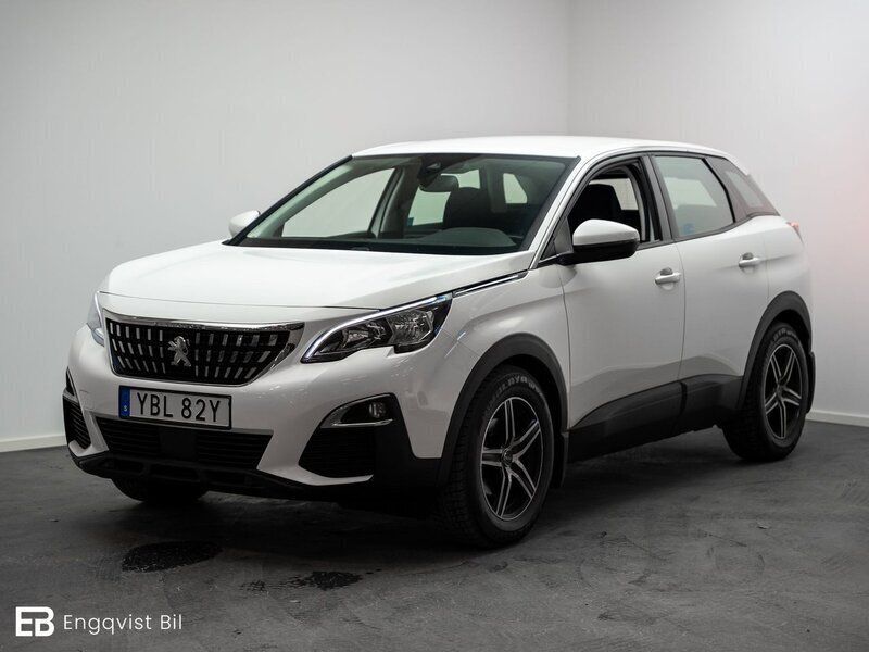 Vit Begagnad 2020 Peugeot 3008 Active SUV | 218 900 kr (Marknadspris) - Bild 1/4