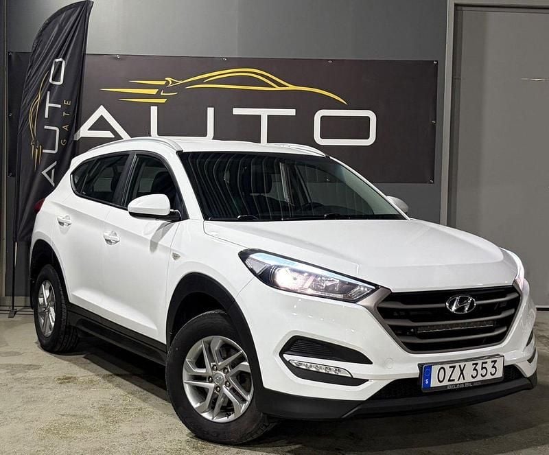 Vit Begagnad 2017 Hyundai Tucson Select SUV | 124 900 kr (Marknadspris) - Bild 1/4