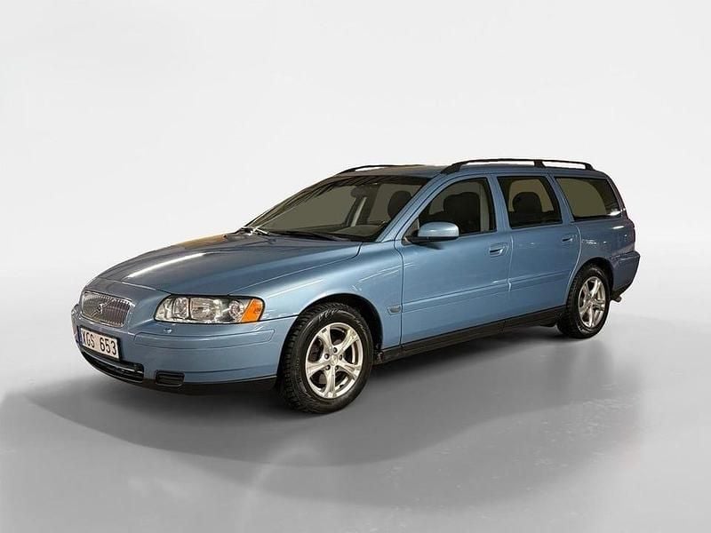 Blå Begagnad 2005 Volvo V70 Business Edition Kombi | 49 900 kr (Bra pris) - Bild 1/4