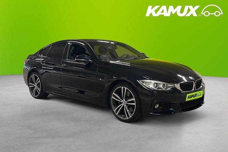 Svart Begagnad 2017 BMW 420 M Sport Halvkombi | 244 700 kr - Bild 1/4