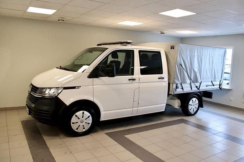 Vit Begagnad 2021 VW T6.1 Van | 549 900 kr - Bild 1/4