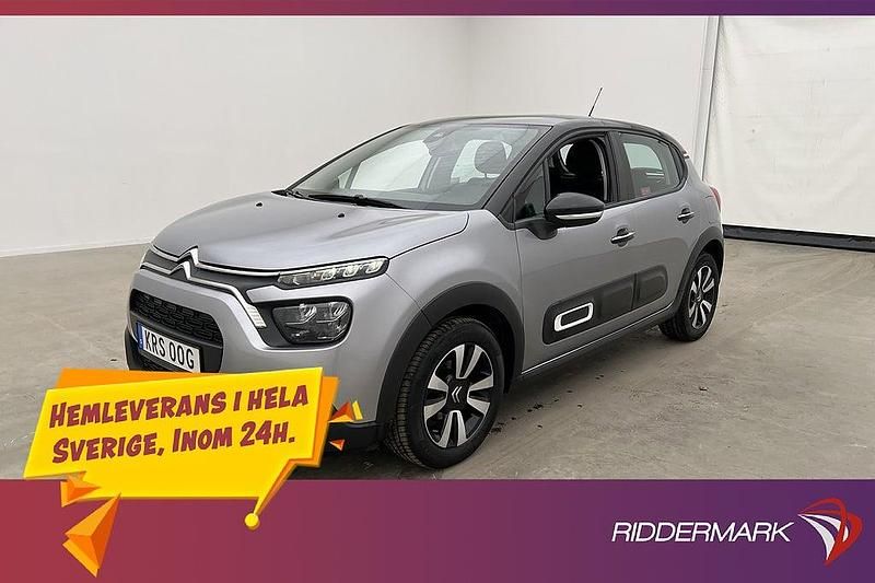 Begagnad Citroën C3 PureTech 110 HK (80 kW) 2022 Grå Halvkombi